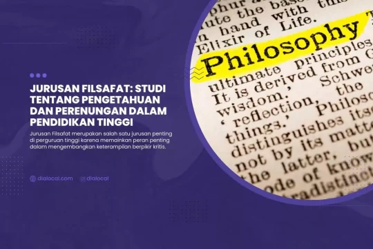 Jurusan Filsafat: Studi tentang Pengetahuan dan Perenungan dalam Pendidikan Tinggi